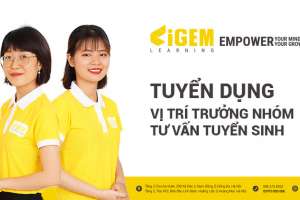 Tuyển dụng vị trí Trưởng nhóm Tư vấn tuyển sinh